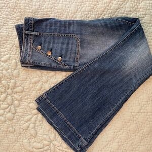 Driftwood Jeans- Farrah Melrose- high rise flares- size 29